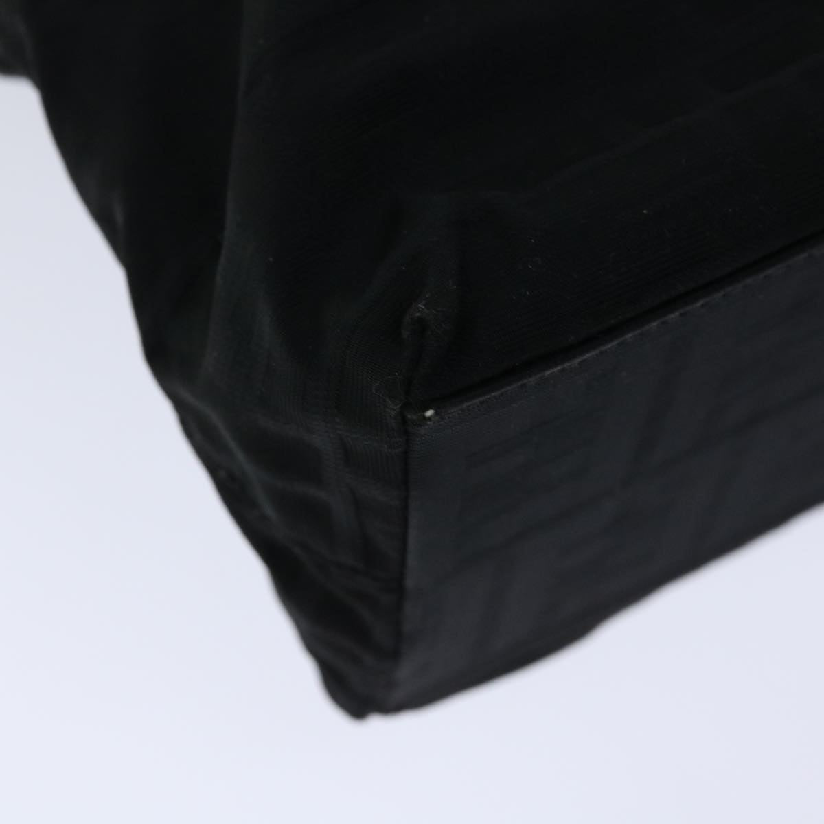 FENDI Zucca Canvas Tote Bag Black yk10976