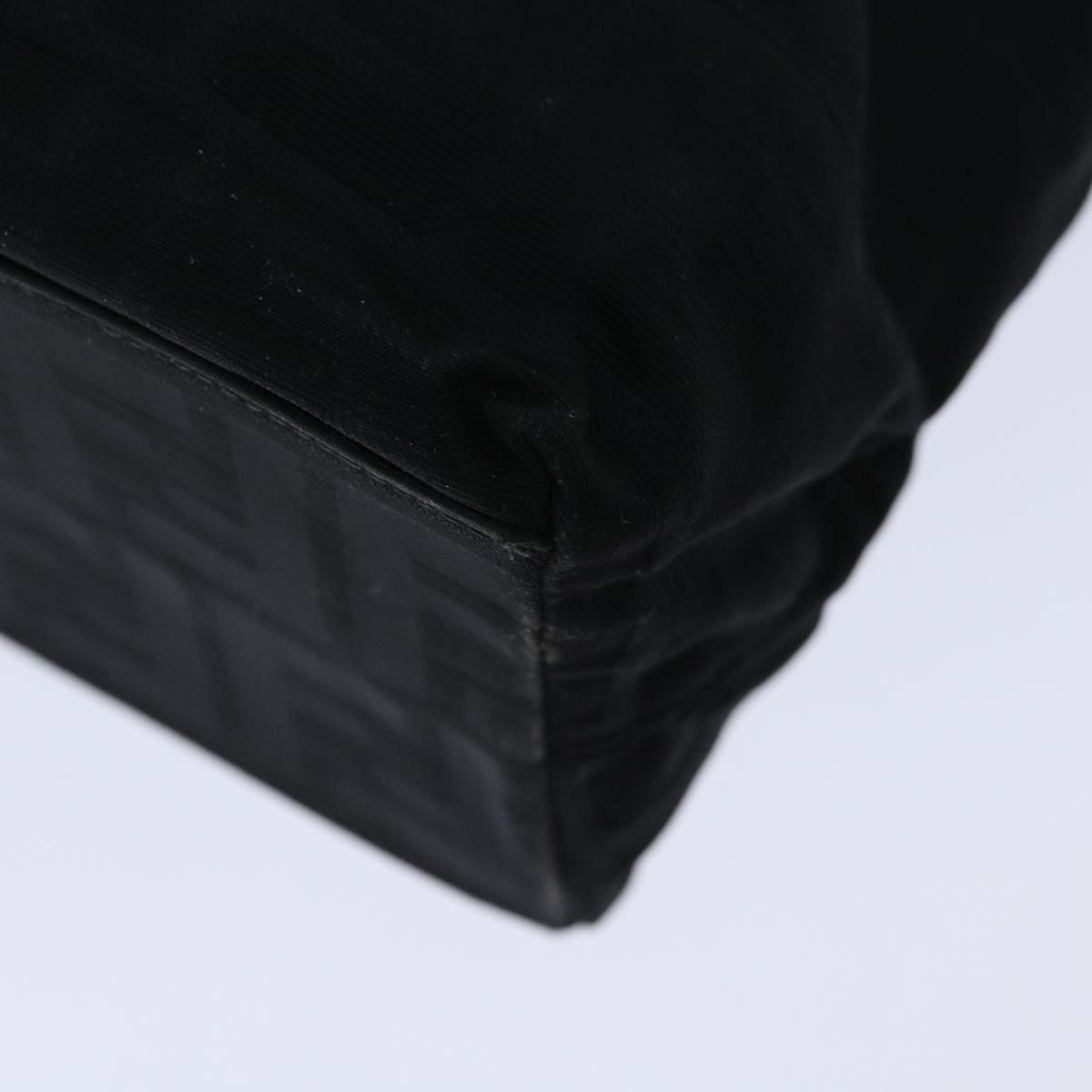 FENDI Zucca Canvas Tote Bag Black yk10976