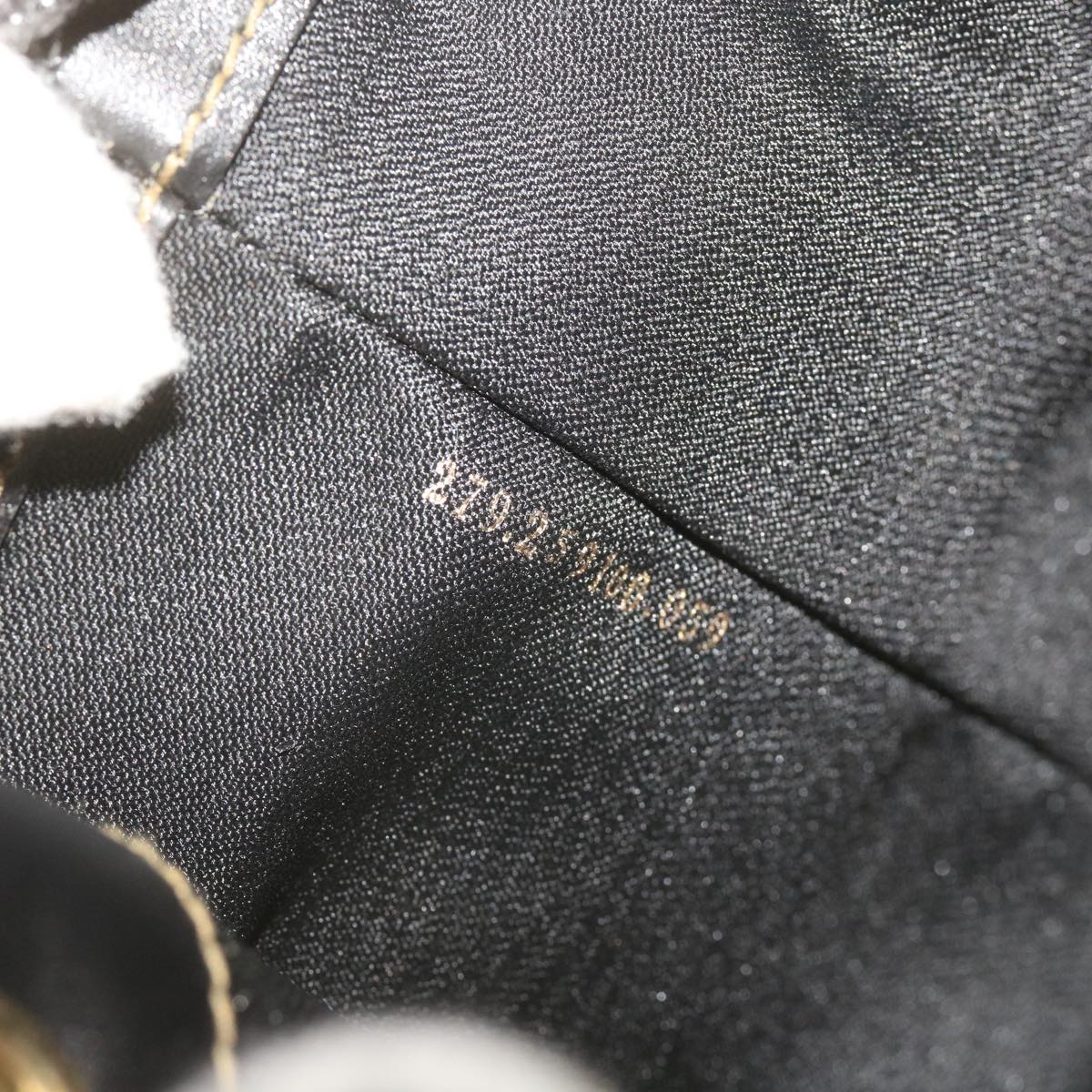 FENDI Pecan Canvas Shoulder Bag Brown Black