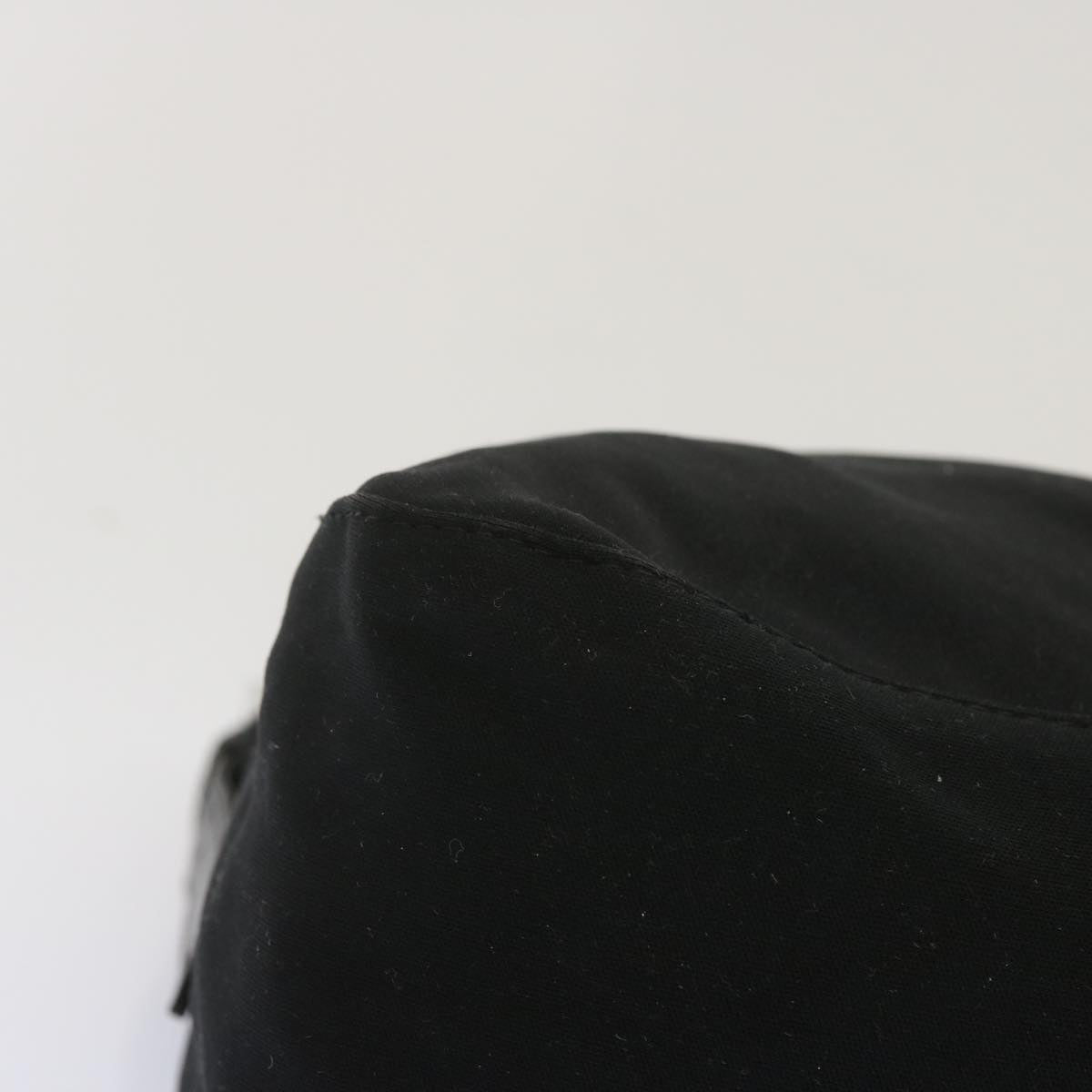 FENDI Mamma Baguette Shoulder Bag Nylon Black