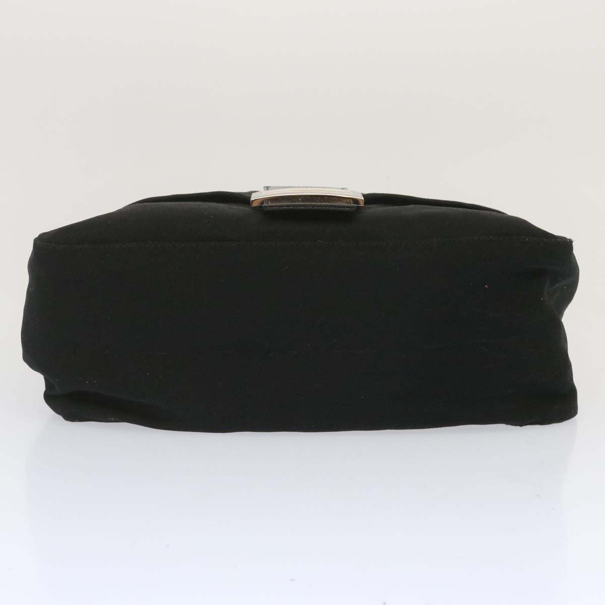 FENDI Mamma Baguette Shoulder Bag Nylon Black yk11070