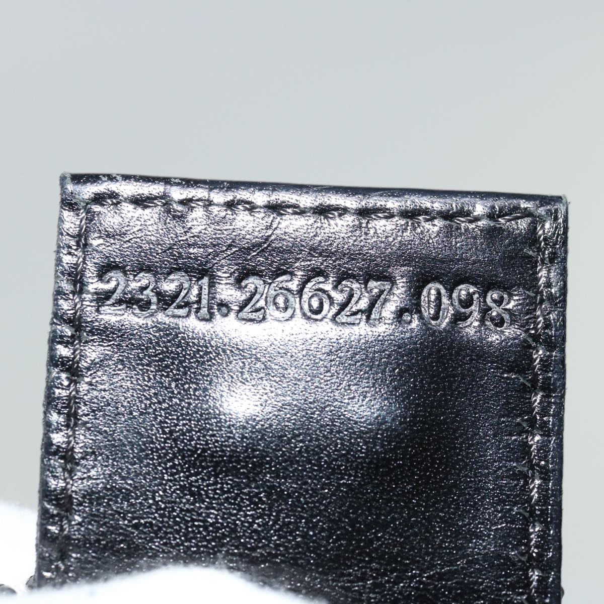 FENDI Hand Bag Canvas Black yk11127
