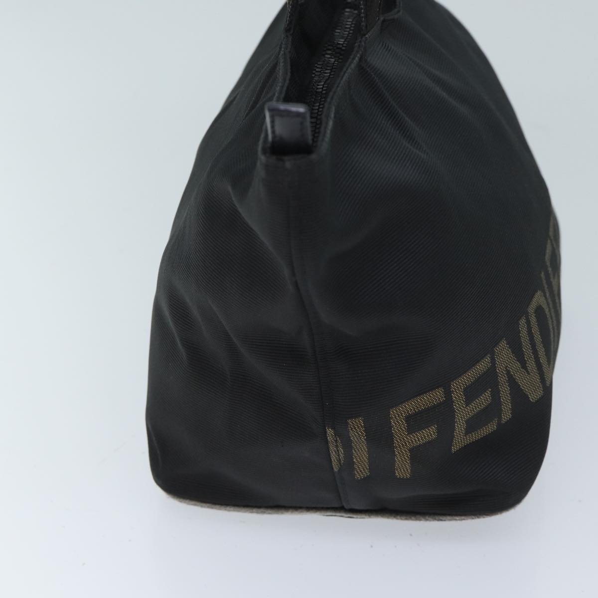 FENDI Hand Bag Canvas Black yk11461