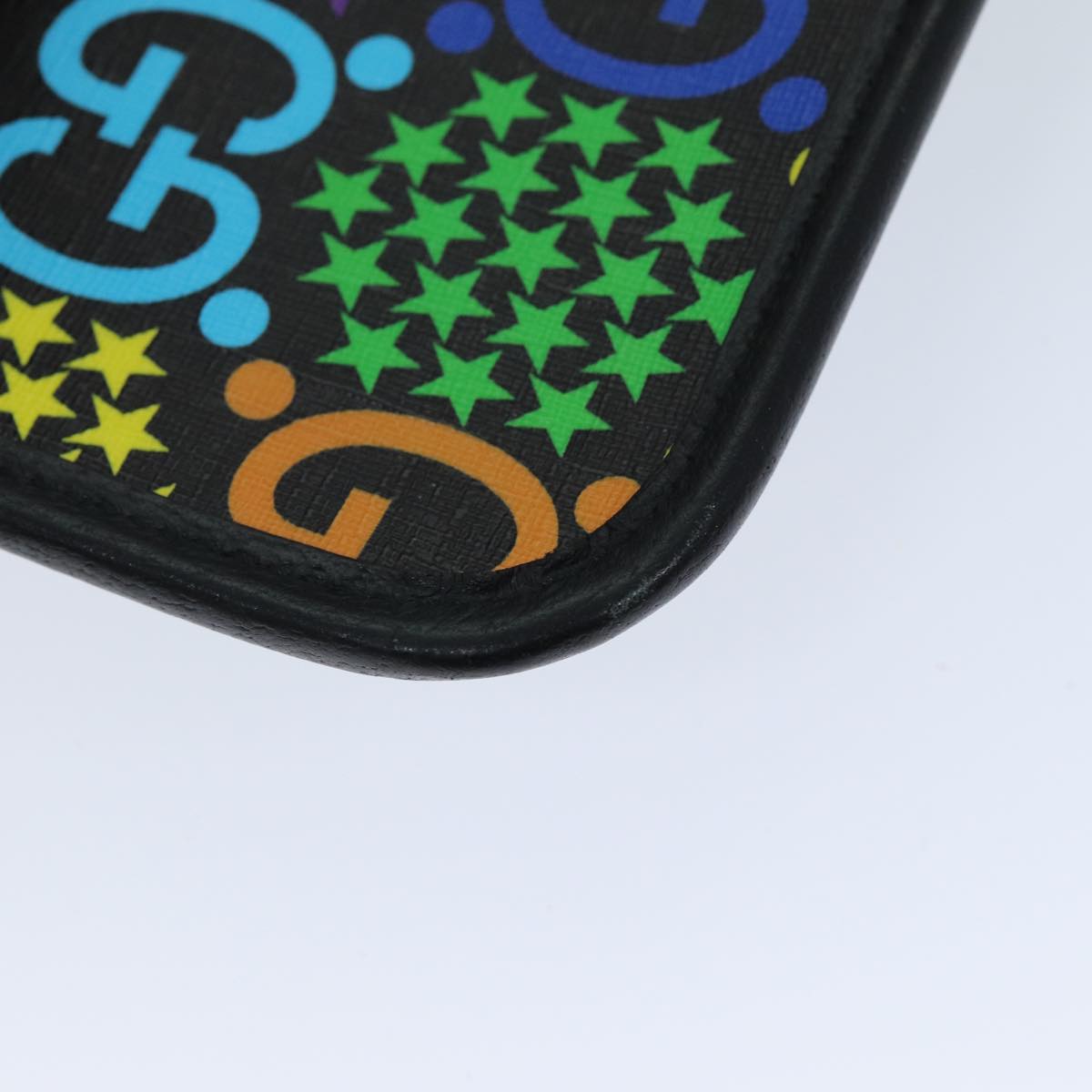 GUCCI GG Psychedelic Body Bag PVC Leather Multicolor 598113 yk11515
