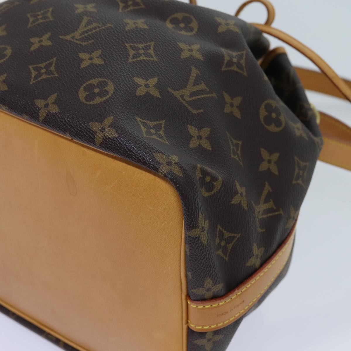 LOUIS VUITTON Monogram Petit Noe Shoulder Bag M42226 LV yk11627