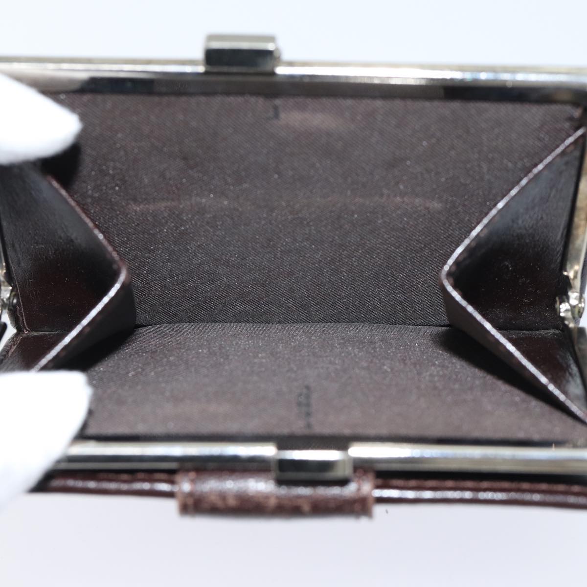 FENDI Zucca Canvas Wallet Black Brown yk11705