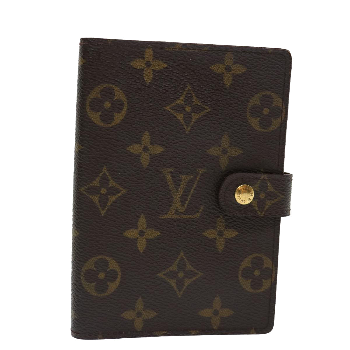 LOUIS VUITTON Monogram Agenda PM Day Planner Cover R20005 LV yk11708