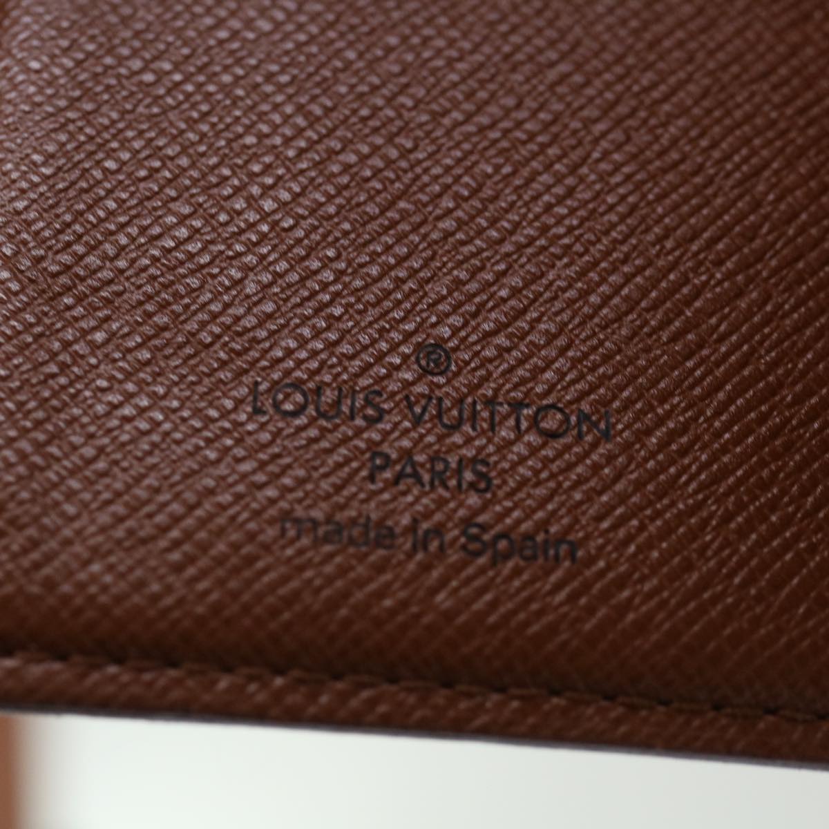 LOUIS VUITTON Monogram Agenda PM Day Planner Cover R20005 LV yk11708