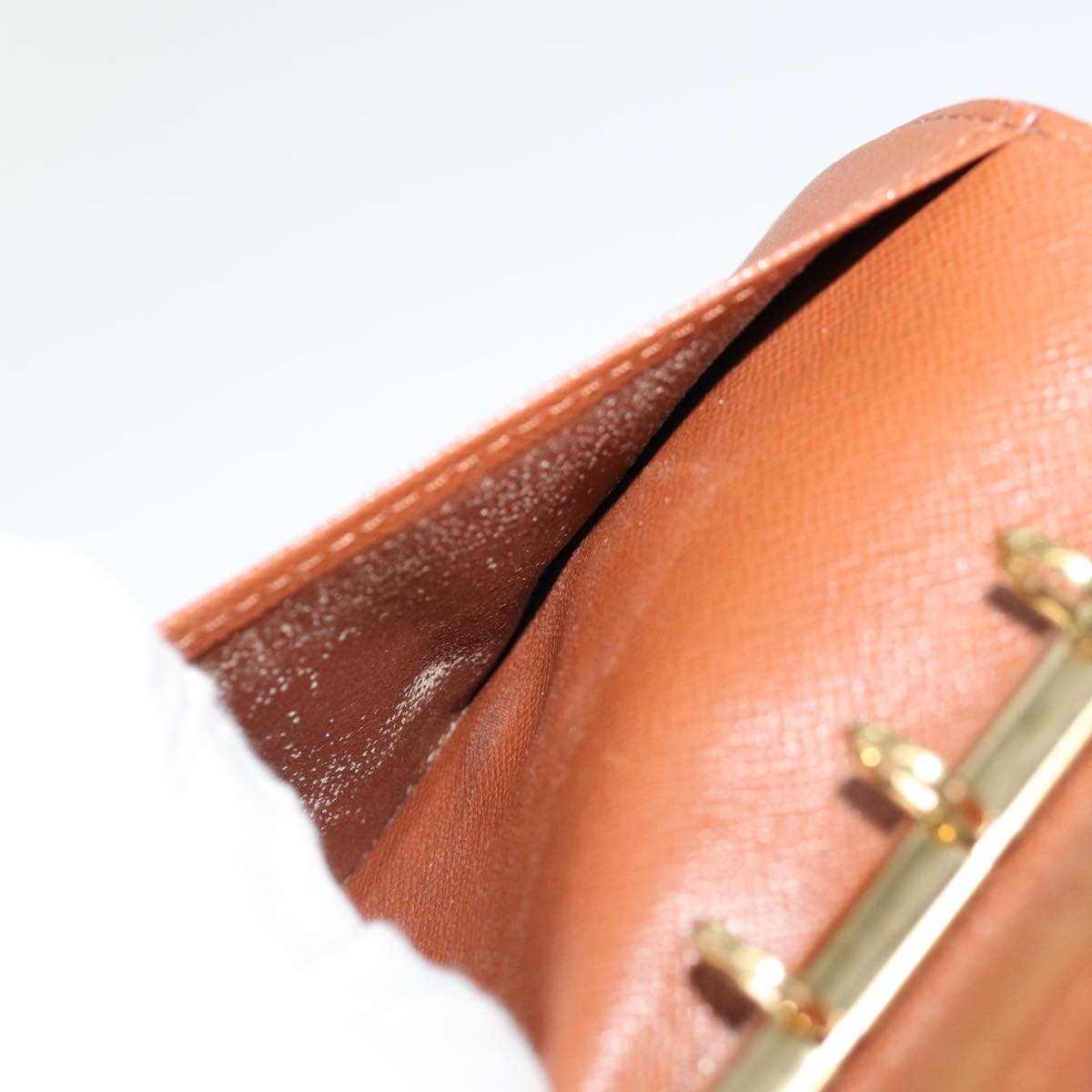LOUIS VUITTON Monogram Agenda PM Day Planner Cover R20005 LV yk11708