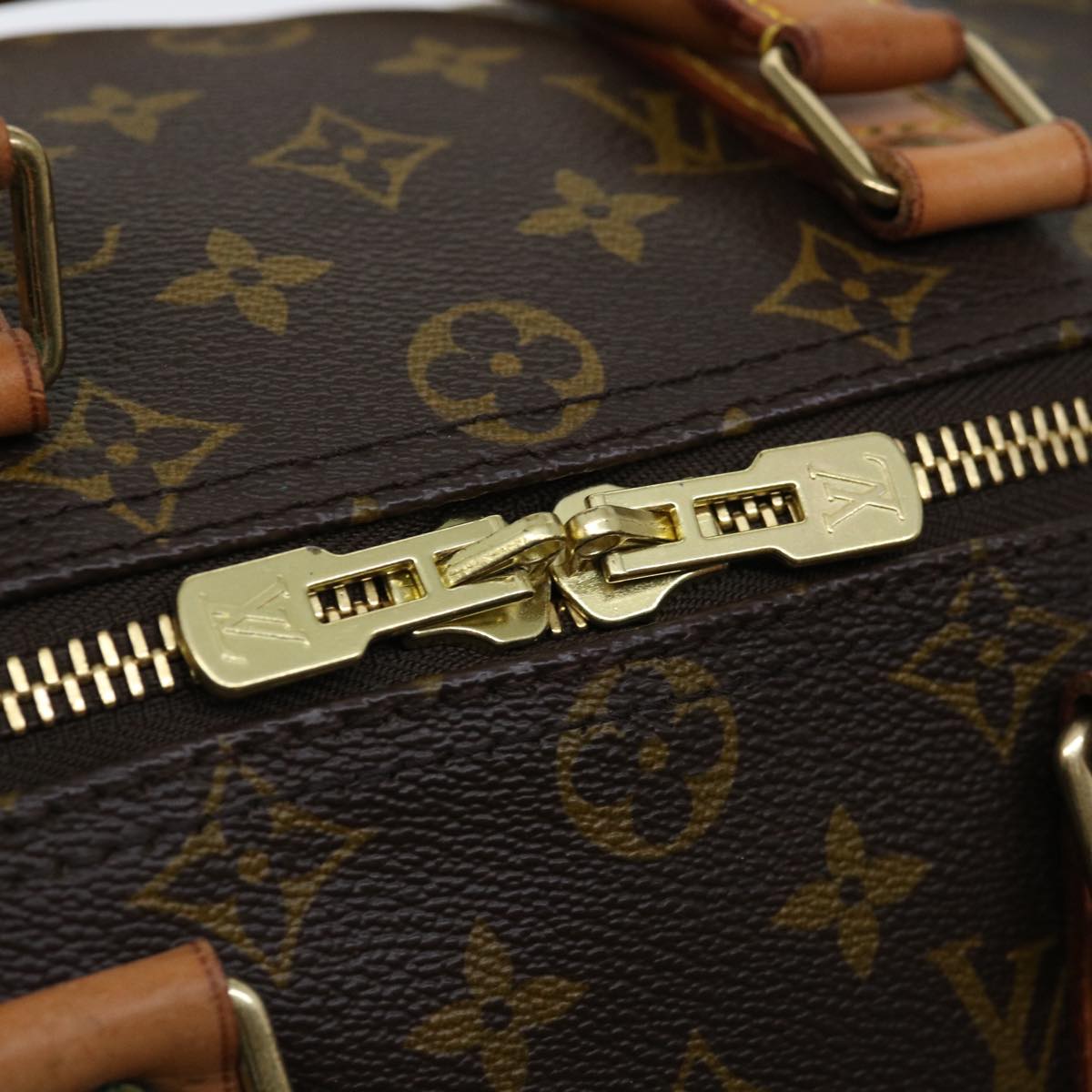 LOUIS VUITTON Monogram Keepall 45 Boston Bag M41428 LV yk11714