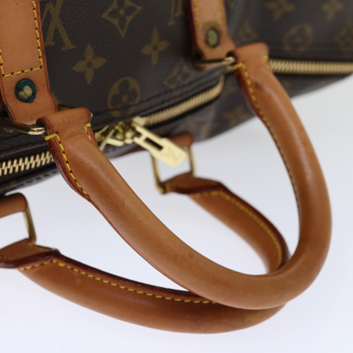 LOUIS VUITTON Monogram Keepall 45 Boston Bag M41428 LV yk11714