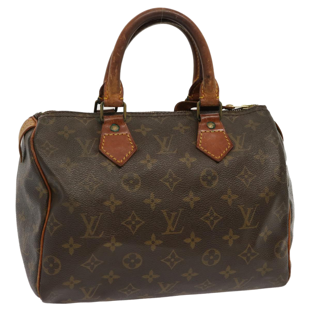 LOUIS VUITTON Monogram Speedy 25 Hand Bag M41528 LV yk11716