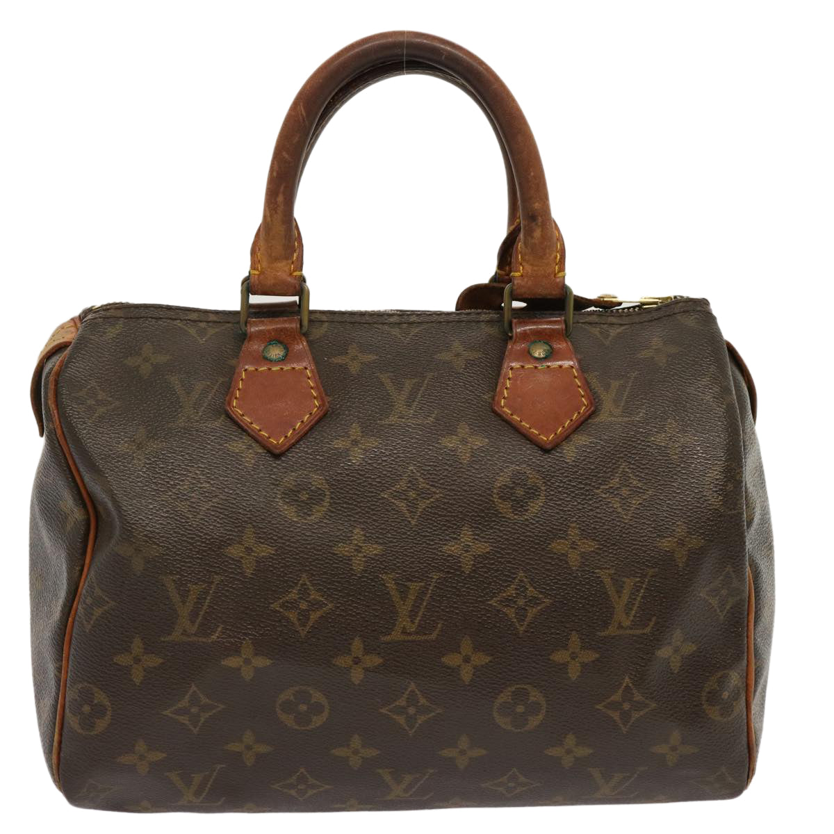 LOUIS VUITTON Monogram Speedy 25 Hand Bag M41528 LV yk11716