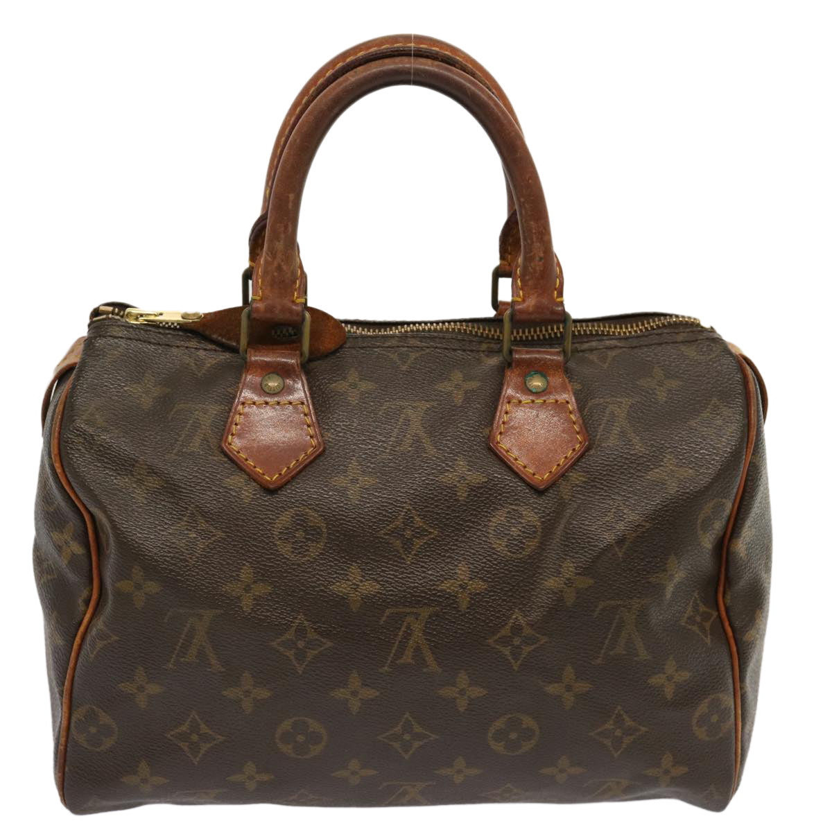 LOUIS VUITTON Monogram Speedy 25 Hand Bag M41528 LV yk11716