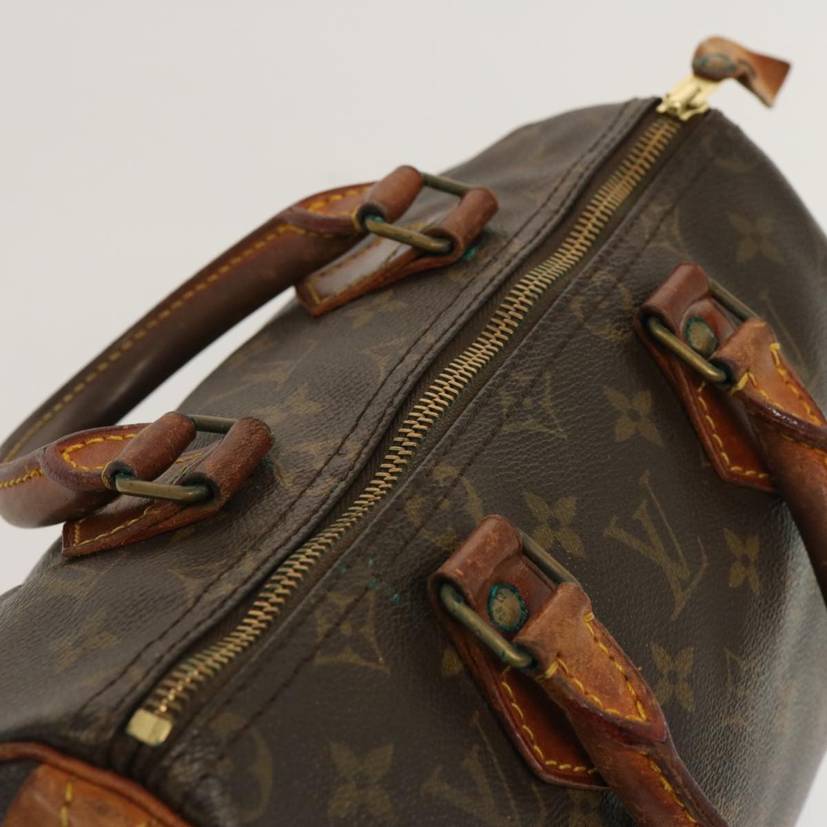 LOUIS VUITTON Monogram Speedy 25 Hand Bag M41528 LV yk11716