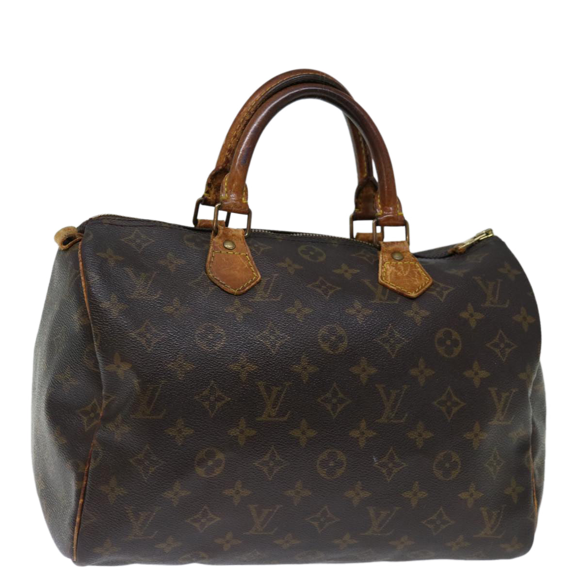 LOUIS VUITTON Monogram Speedy 30 Hand Bag M41526 LV yk11720