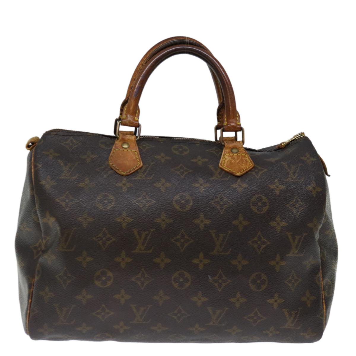 LOUIS VUITTON Monogram Speedy 30 Hand Bag M41526 LV yk11720