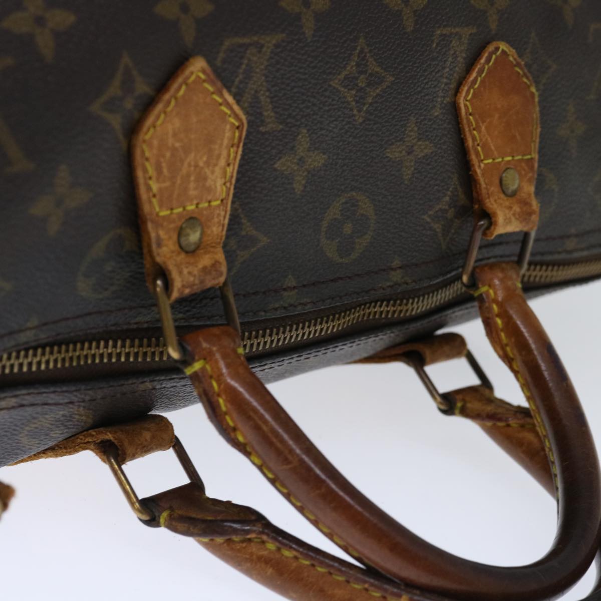 LOUIS VUITTON Monogram Speedy 30 Hand Bag M41526 LV yk11720