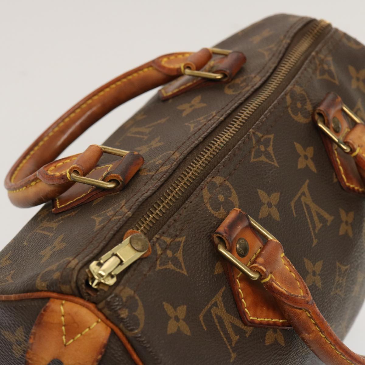 LOUIS VUITTON Monogram Speedy 25 Hand Bag M41528 LV yk11721
