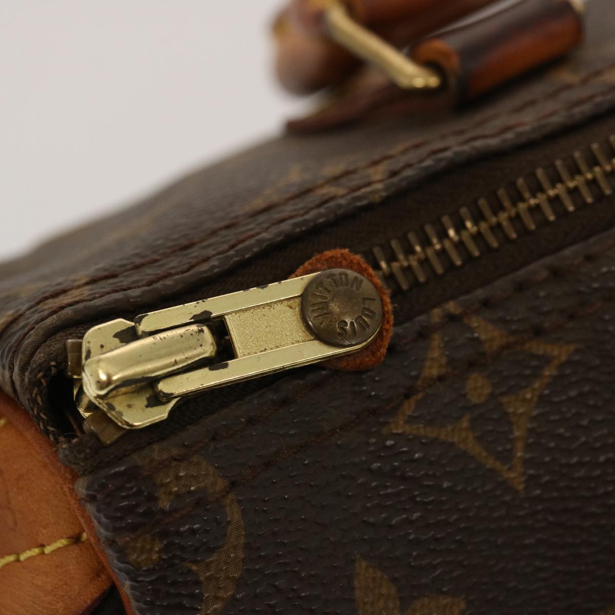LOUIS VUITTON Monogram Speedy 25 Hand Bag M41528 LV yk11721