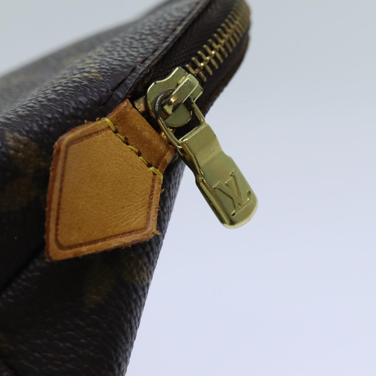 LOUIS VUITTON Monogram Pochette Cosmetic PM Cosmetic Pouch M47515 yk11724