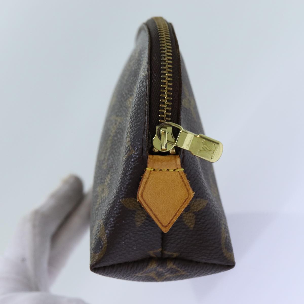 LOUIS VUITTON Monogram Pochette Cosmetic PM Cosmetic Pouch M47515 yk11724