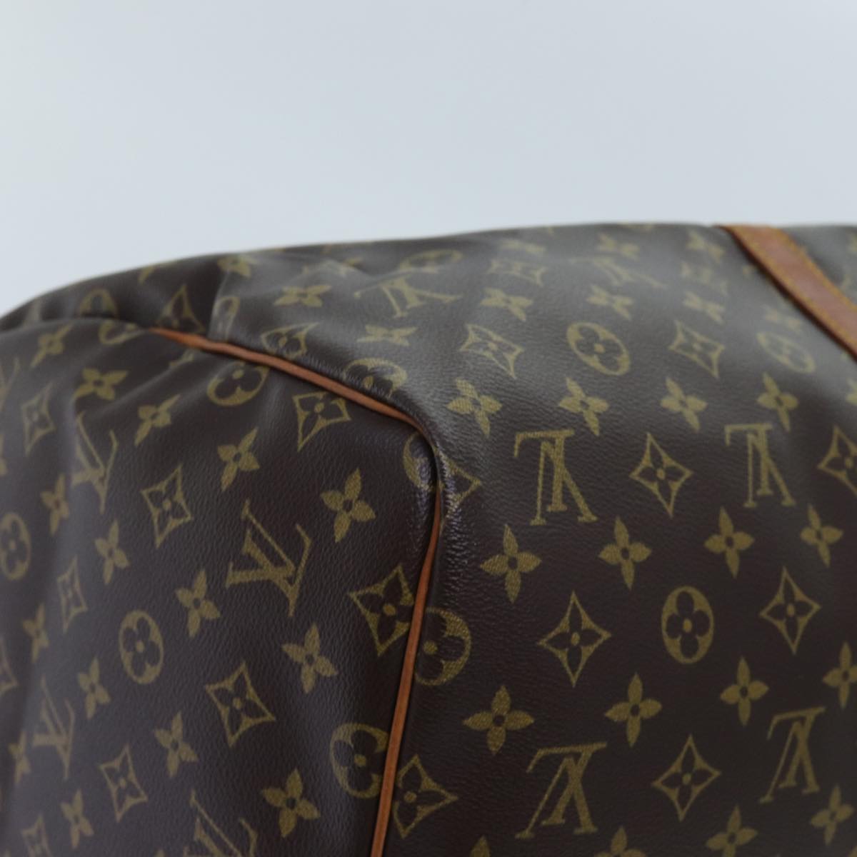 LOUIS VUITTON Monogram Keepall 55 Boston Bag M41424 LV yk11738