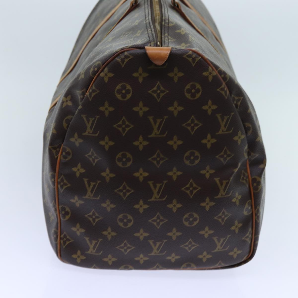 LOUIS VUITTON Monogram Keepall 55 Boston Bag M41424 LV yk11738
