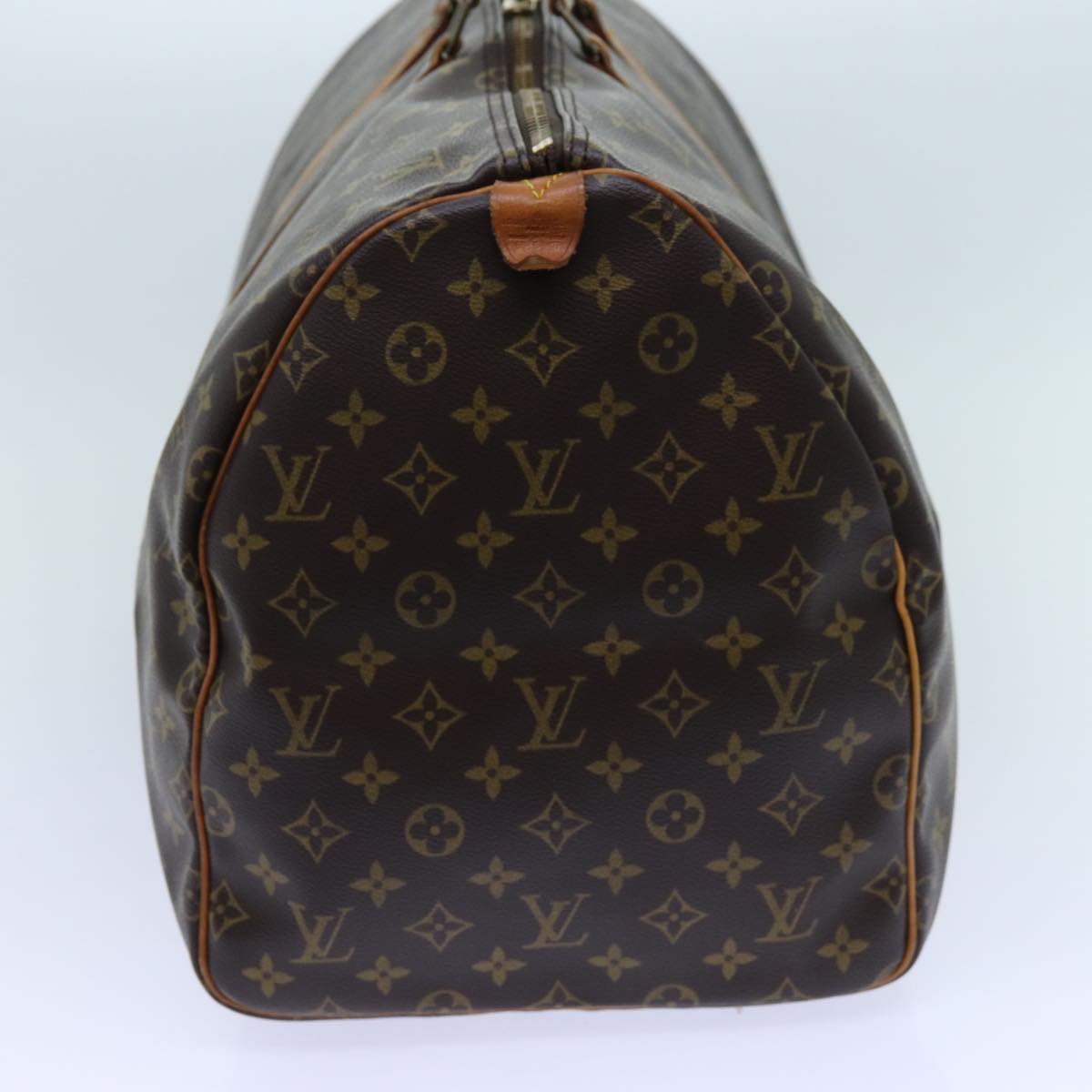 LOUIS VUITTON Monogram Keepall 55 Boston Bag M41424 LV yk11738