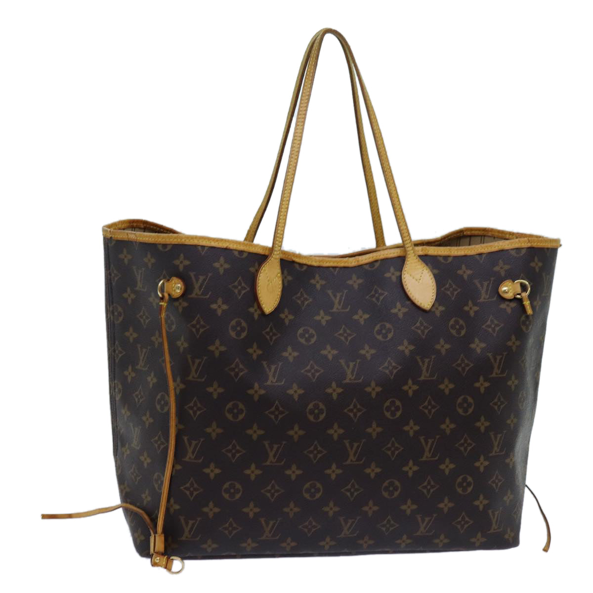 LOUIS VUITTON Monogram Neverfull GM Tote Bag M40157 LV yk11743