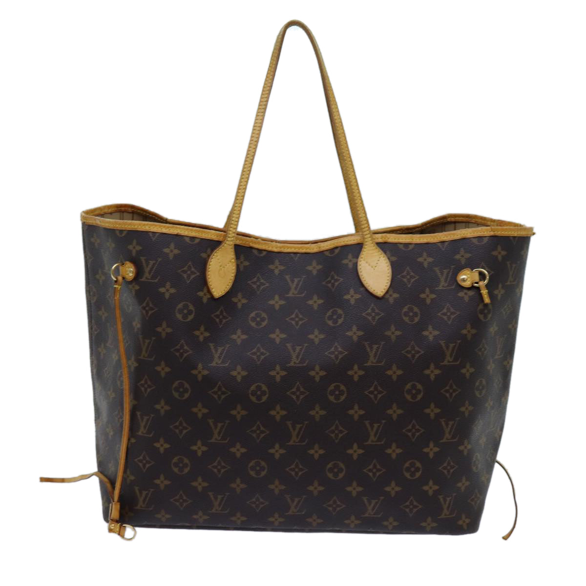 LOUIS VUITTON Monogram Neverfull GM Tote Bag M40157 LV yk11743