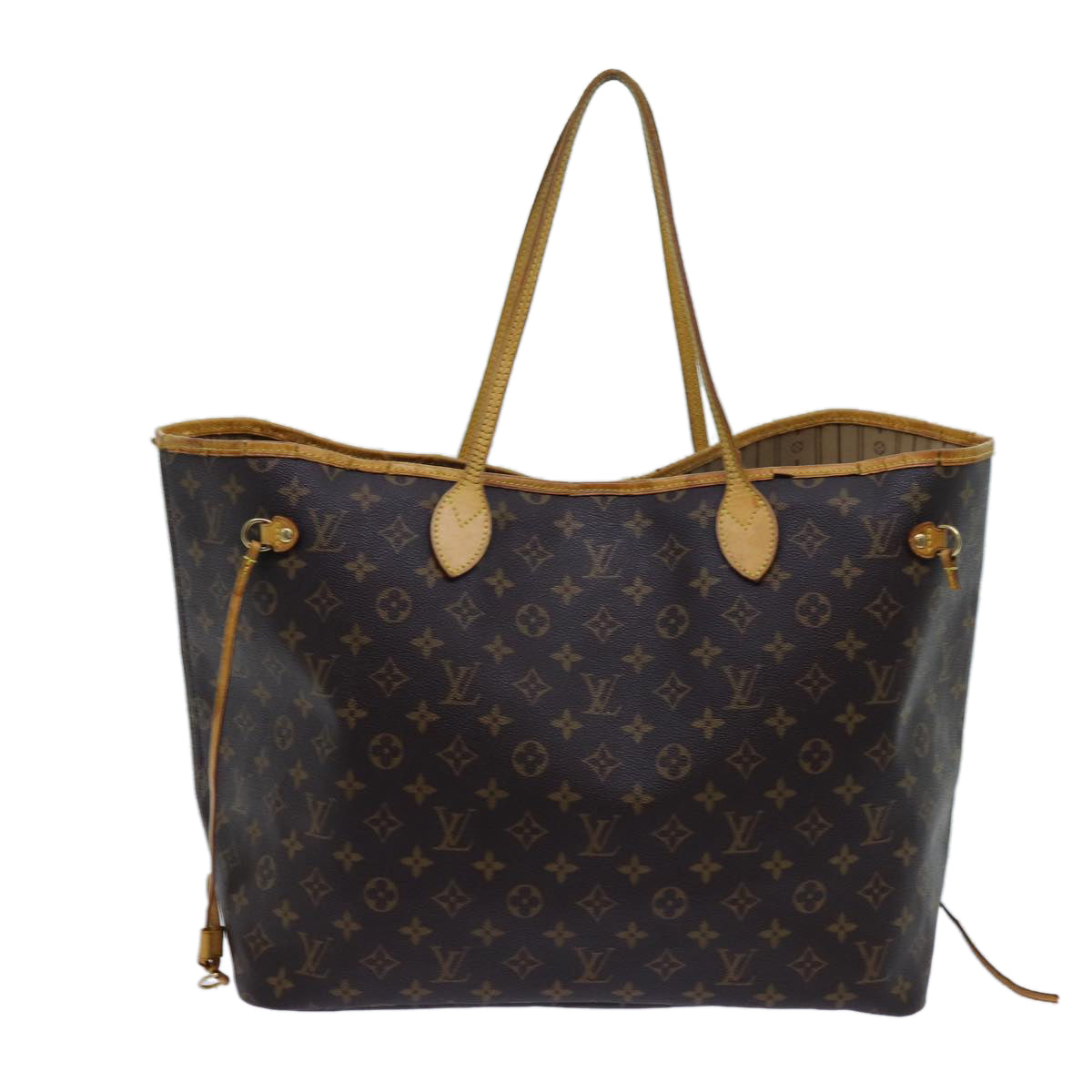 LOUIS VUITTON Monogram Neverfull GM Tote Bag M40157 LV yk11743