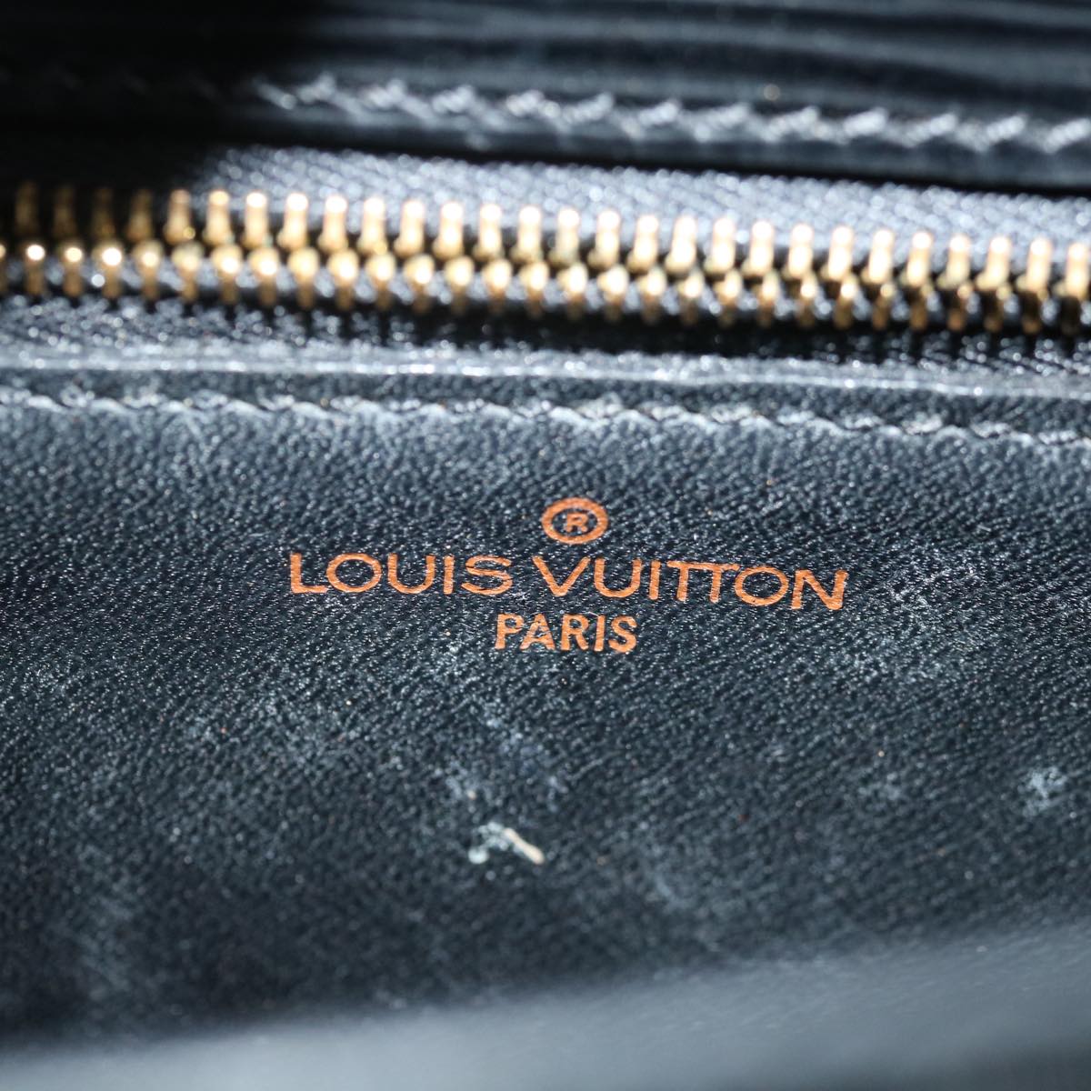 LOUIS VUITTON Epi Saint Cloud GM Shoulder Bag Black M52192 LV yk11746