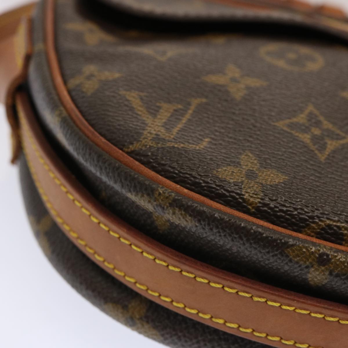 LOUIS VUITTON Monogram Jeune Fille PM Shoulder Bag M51227 LV yk11748