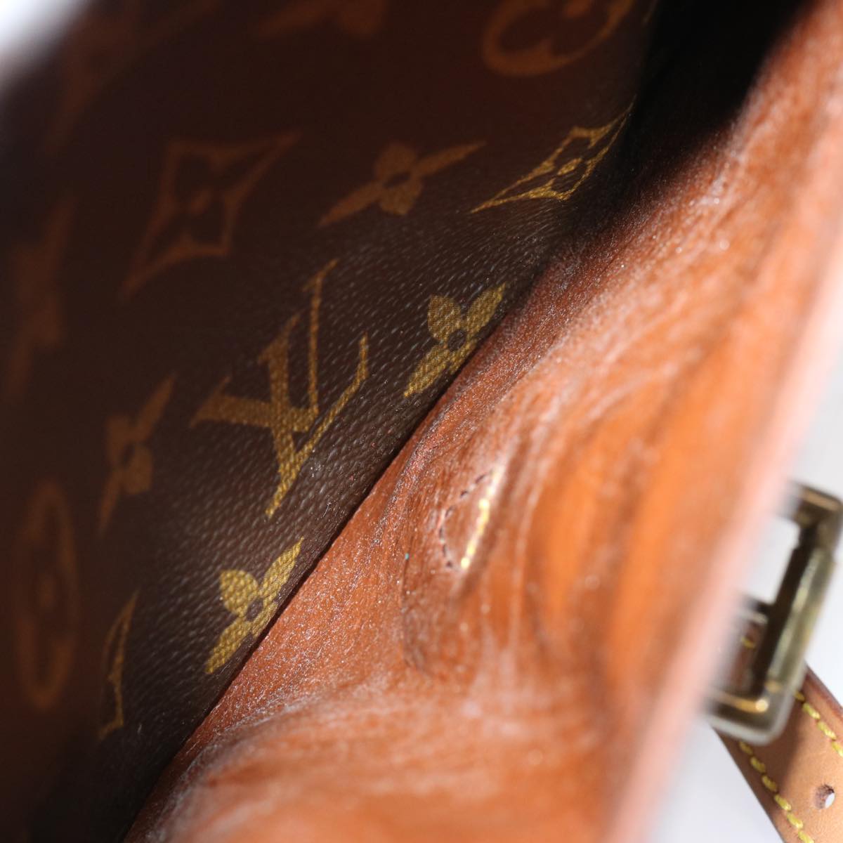 LOUIS VUITTON Monogram Jeune Fille PM Shoulder Bag M51227 LV yk11748