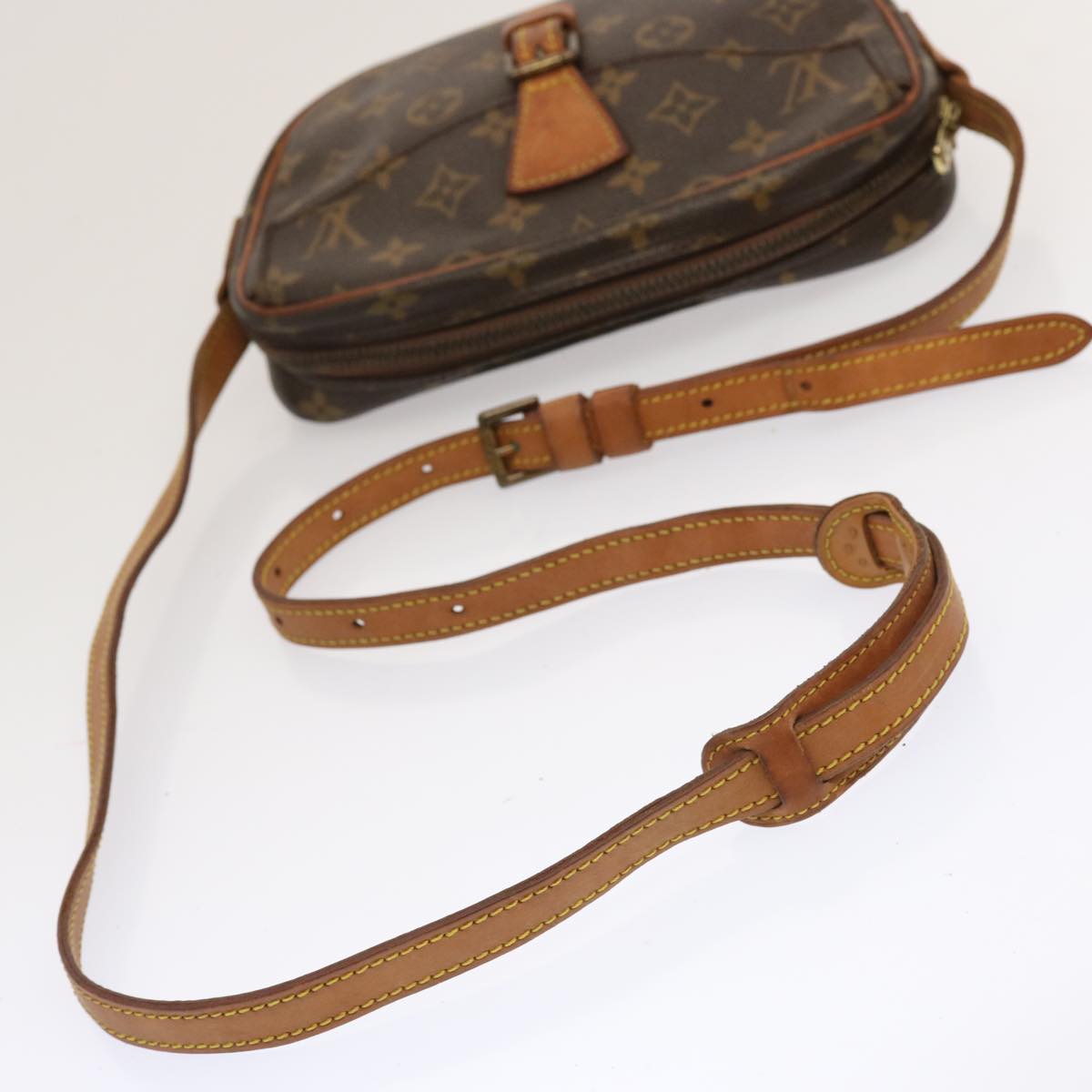 LOUIS VUITTON Monogram Jeune Fille PM Shoulder Bag M51227 LV yk11748