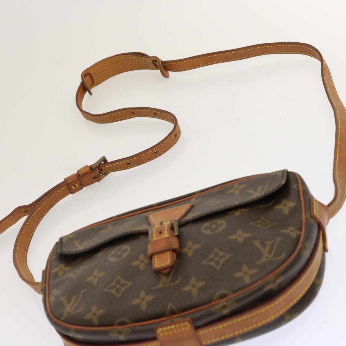 LOUIS VUITTON Monogram Jeune Fille PM Shoulder Bag M51227 LV yk11748