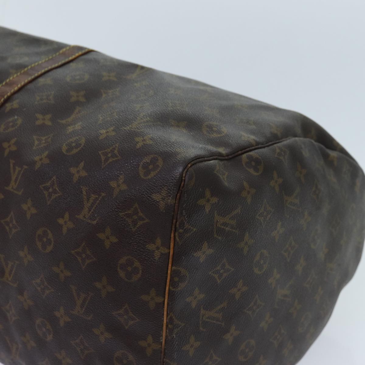 LOUIS VUITTON Monogram Keepall 60 Boston Bag M41422 LV yk11765