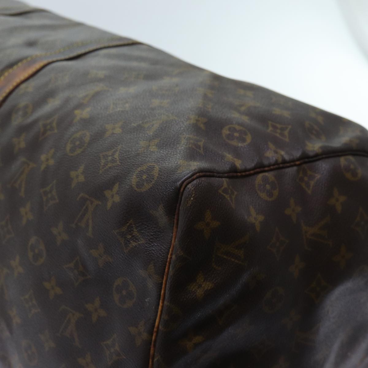 LOUIS VUITTON Monogram Keepall 60 Boston Bag M41422 LV yk11765