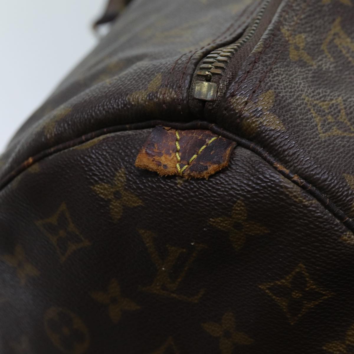 LOUIS VUITTON Monogram Keepall 60 Boston Bag M41422 LV yk11765