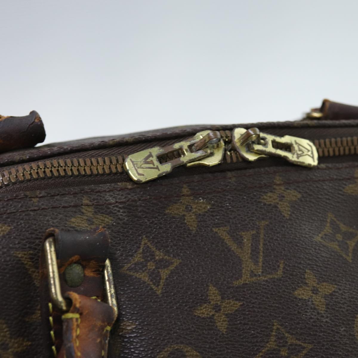 LOUIS VUITTON Monogram Keepall 60 Boston Bag M41422 LV yk11765