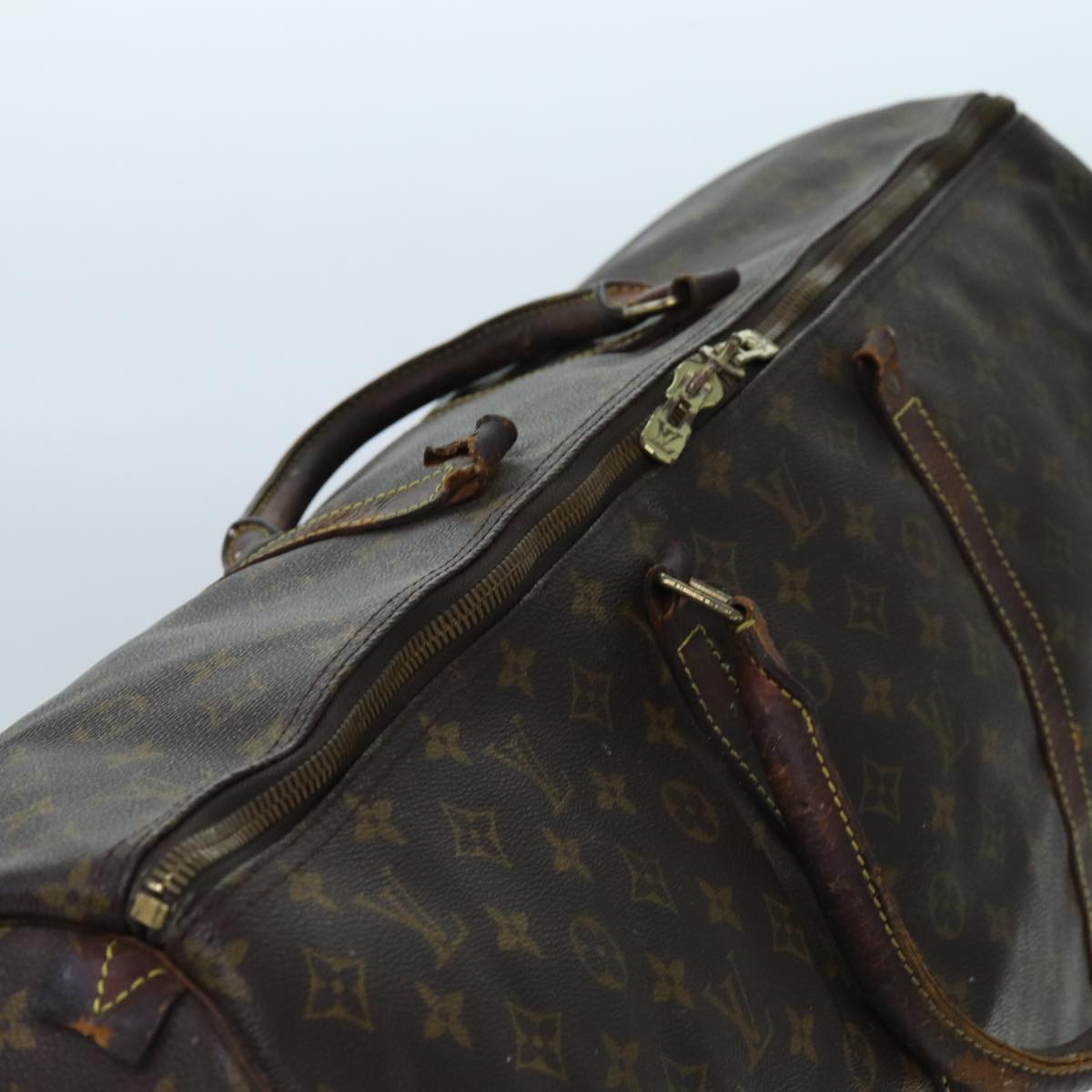 LOUIS VUITTON Monogram Keepall 60 Boston Bag M41422 LV yk11765