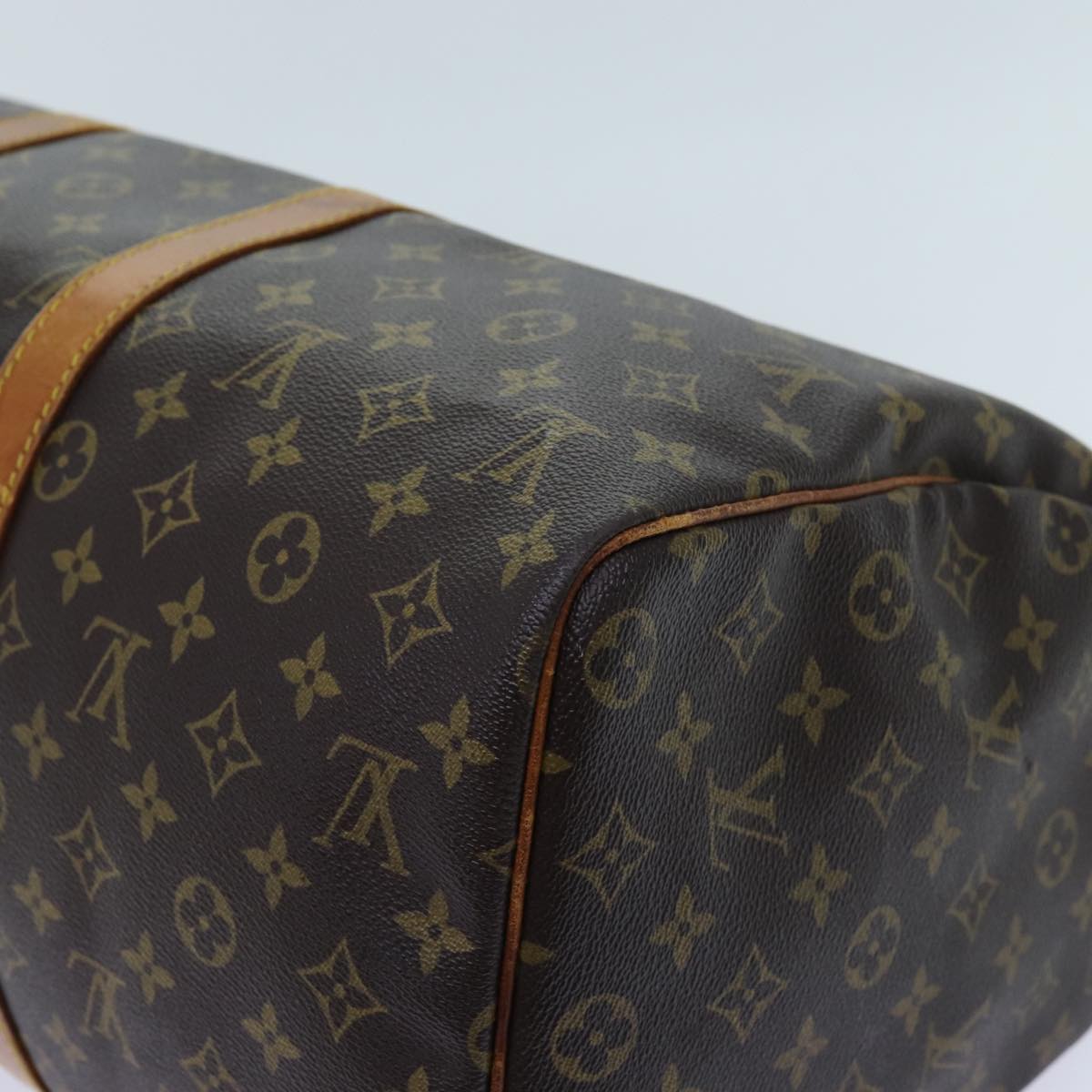 LOUIS VUITTON Monogram Keepall 45 Boston Bag M41428 LV yk11767