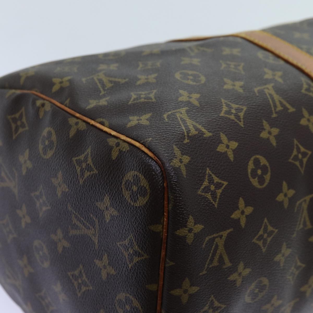 LOUIS VUITTON Monogram Keepall 45 Boston Bag M41428 LV yk11767
