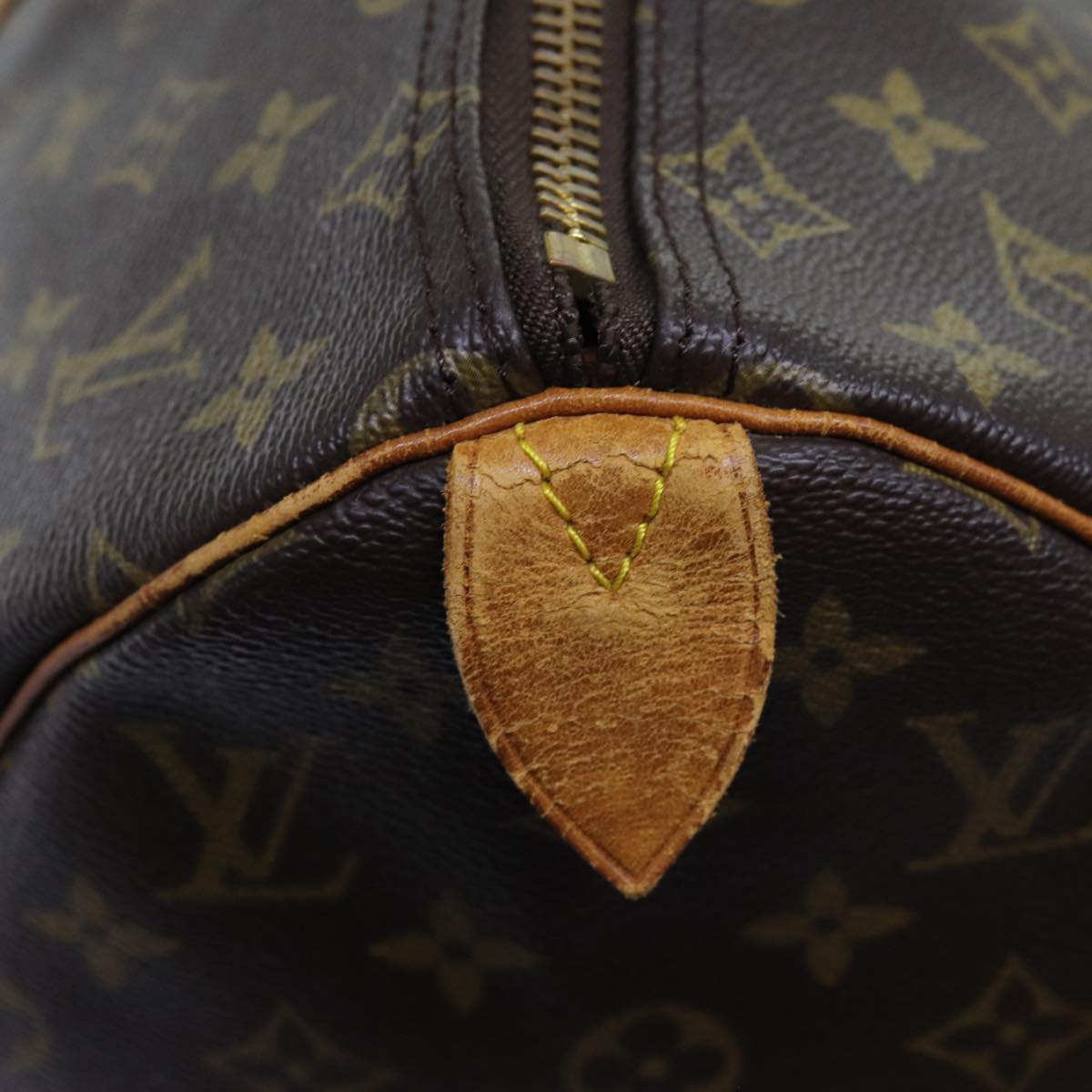 LOUIS VUITTON Monogram Keepall 45 Boston Bag M41428 LV yk11767