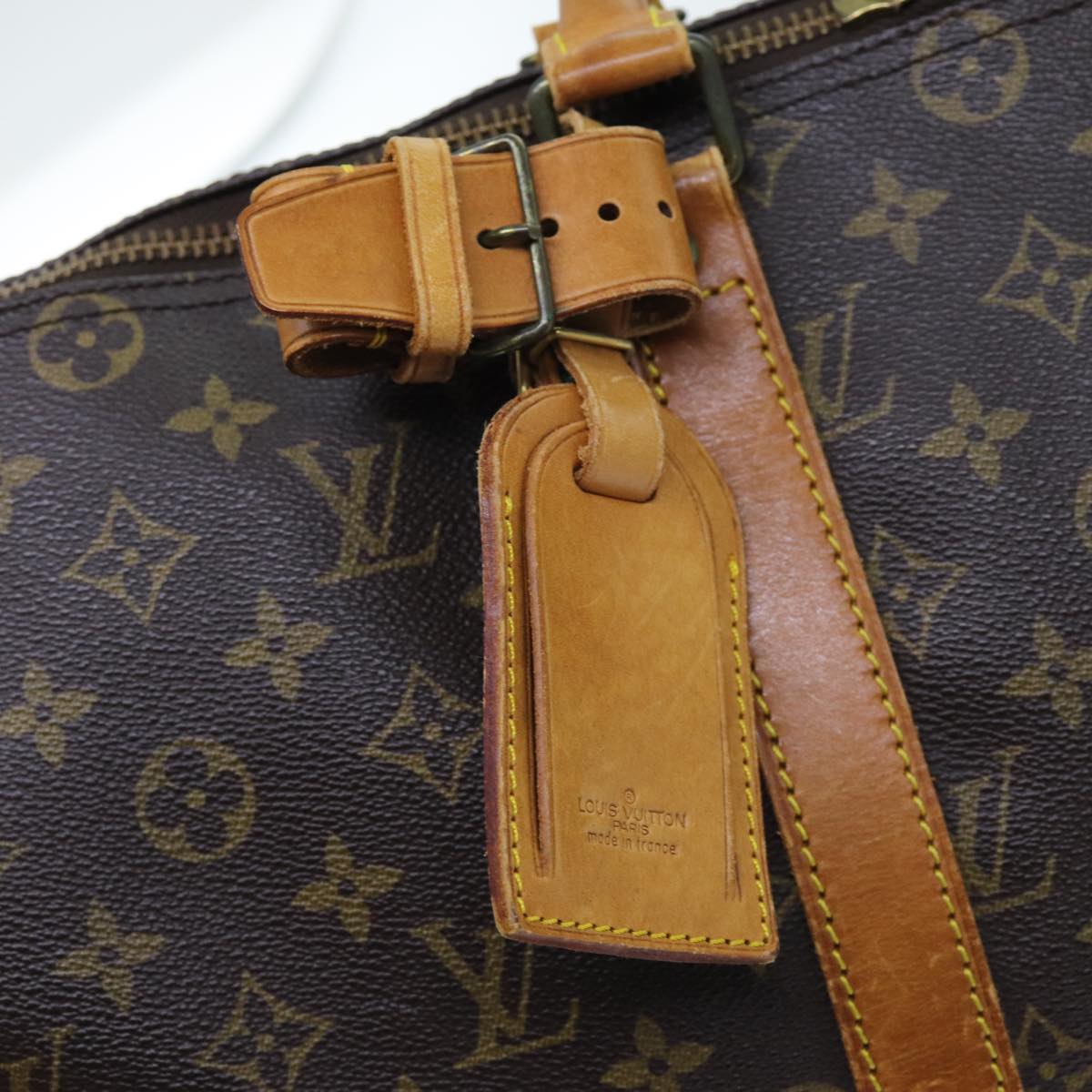 LOUIS VUITTON Monogram Keepall 45 Boston Bag M41428 LV yk11767