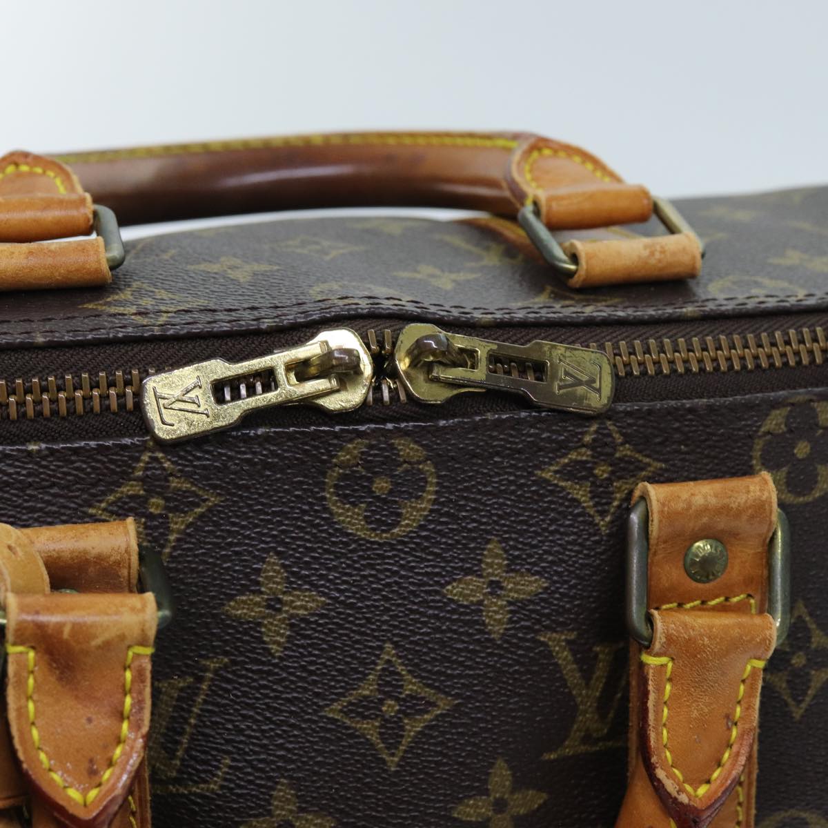 LOUIS VUITTON Monogram Keepall 45 Boston Bag M41428 LV yk11767