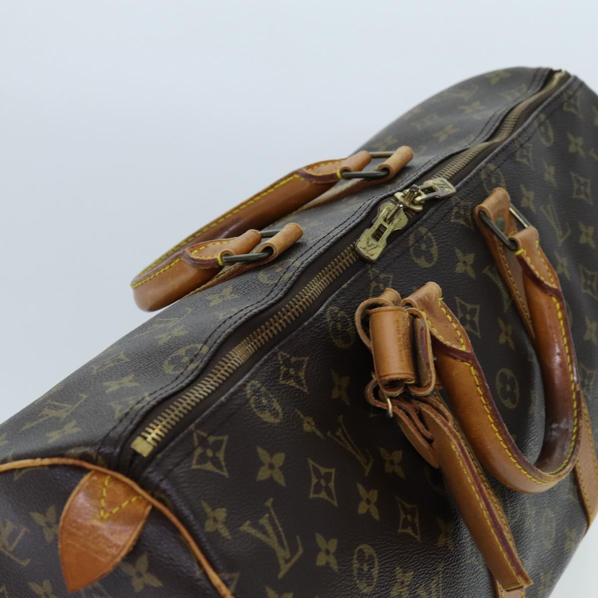 LOUIS VUITTON Monogram Keepall 45 Boston Bag M41428 LV yk11767