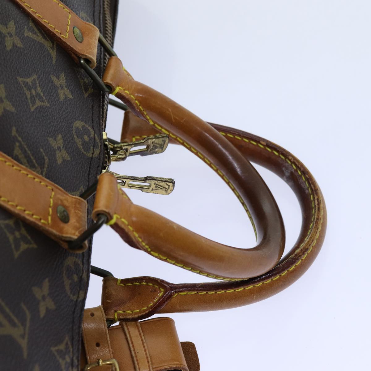 LOUIS VUITTON Monogram Keepall 45 Boston Bag M41428 LV yk11767
