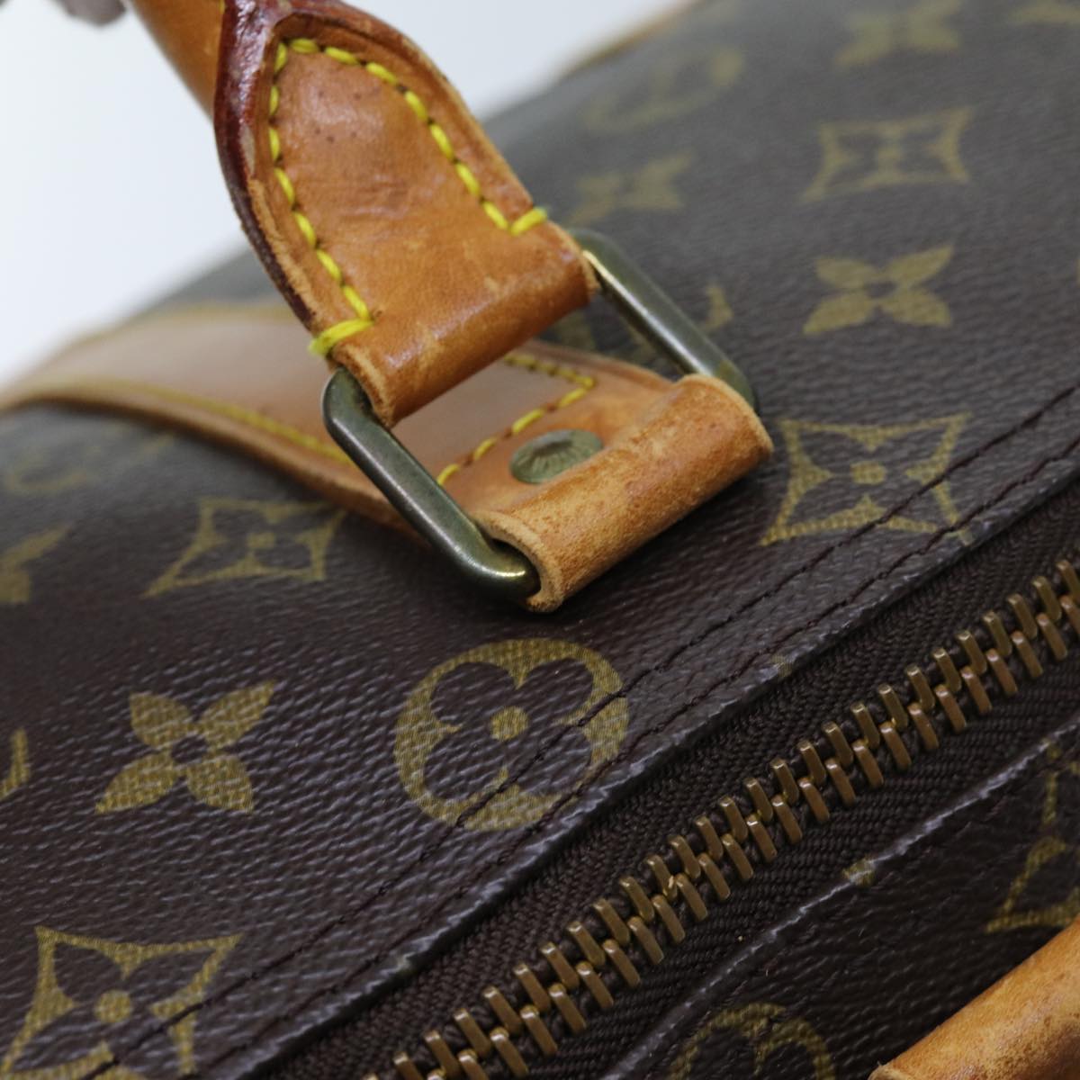 LOUIS VUITTON Monogram Keepall 45 Boston Bag M41428 LV yk11767